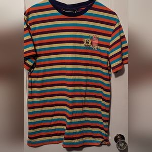 Striped retro SpongeBob tee